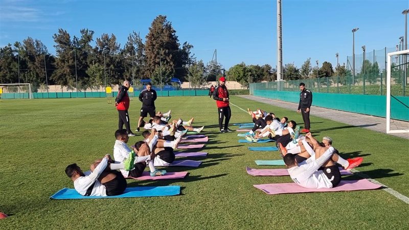 مران منتخب مصر الأوليمبي