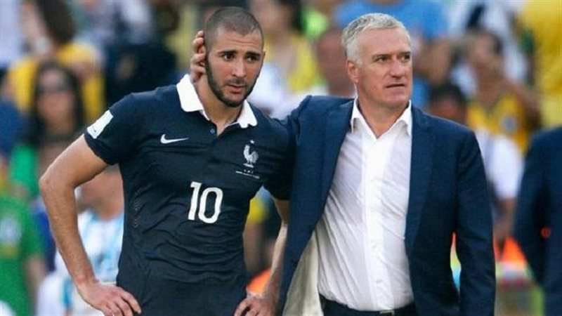 كريم بنزيما وديشامب