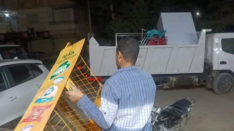حملة اشغالات بالجيزة