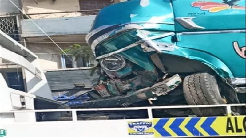 حادث تصادم بالقليوبية