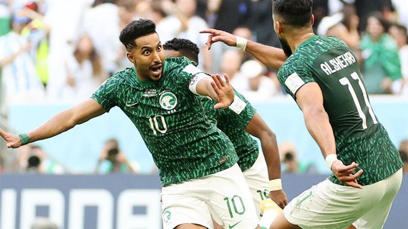 فوز المنتخب السعودي