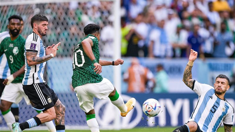 منتخب السعودية والأرجنتين