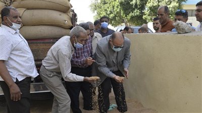 في جولة مفاجئة لمحافظ أسيوط.. تحليل عينات من أقماح مطاحن مصر الوسطى | صور
