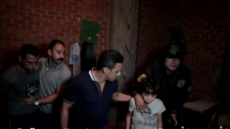 أثناء تحرير طفل المحلة