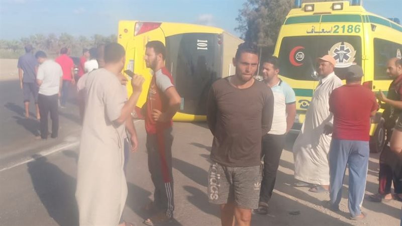 حادث على الطريق الدولي