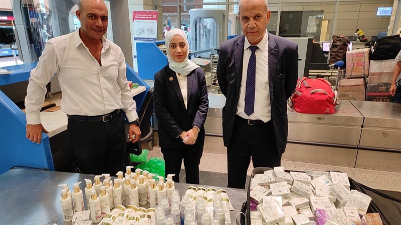 المضبوطات بحوزة رجال