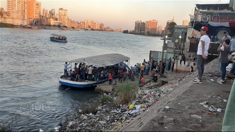 غرق شاب سقط في النيل