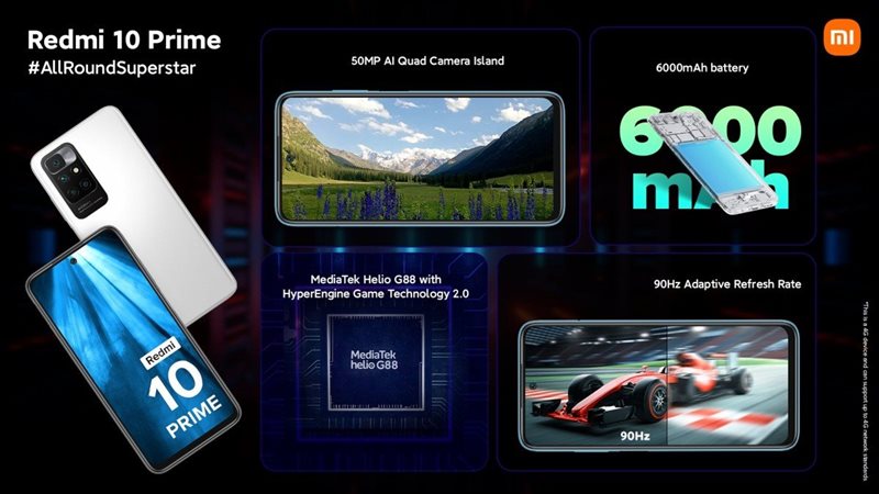  Redmi 10 Prime 