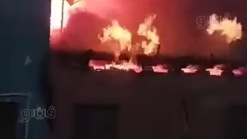 حريق هائل يلتهم منزلًا