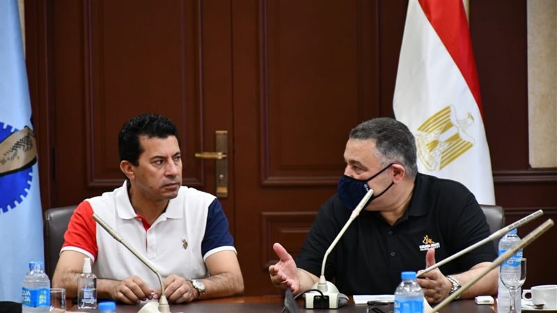 أشرف صبحي وزير الشباب