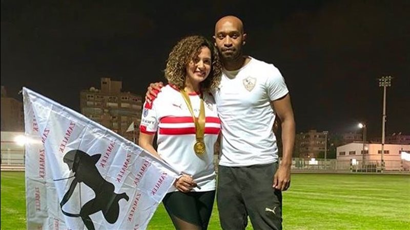 شيكابالا وزوجته