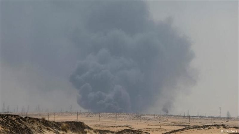 سقوط مقذوف معاد على