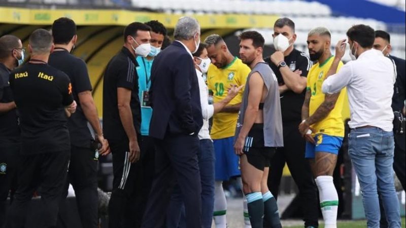 أزمة مباراة البرازيل