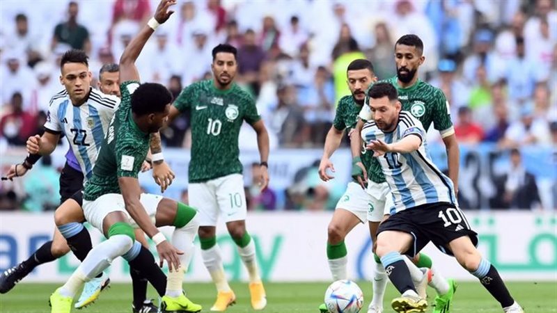 مباراة السعودية والأرجنتين