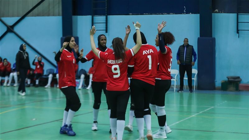سيدات طائرة الأهلى