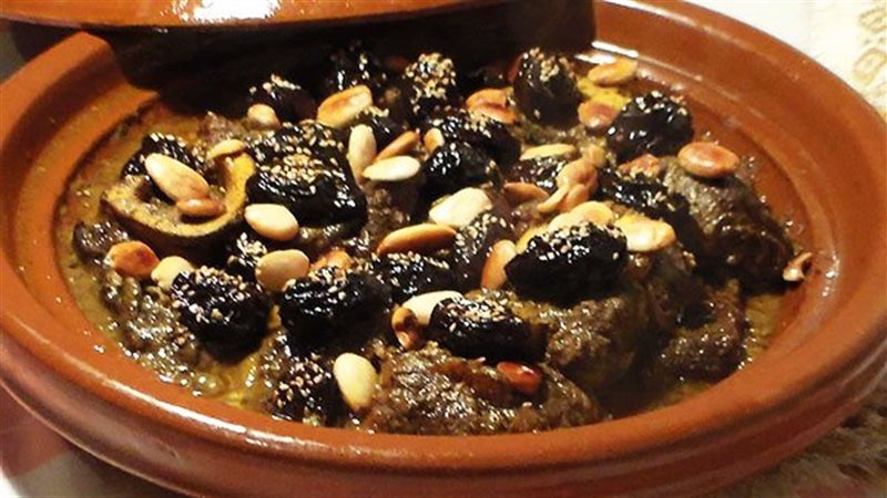 طاجين اللحم المغربي