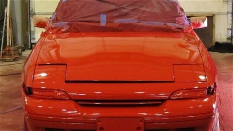 إعادة رش السيارة