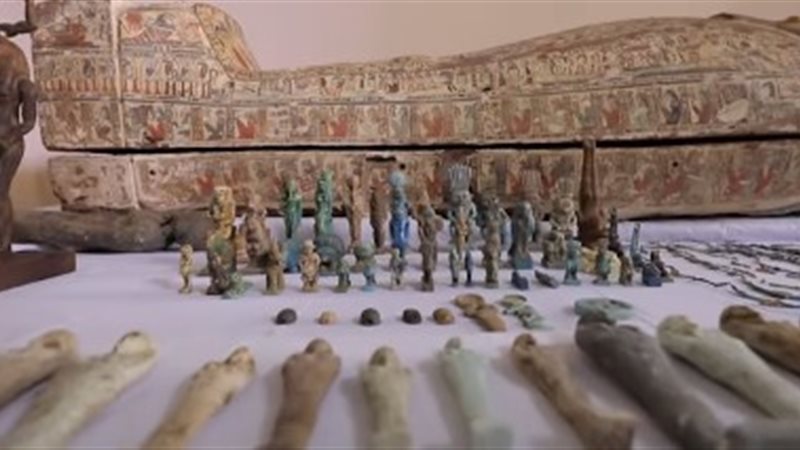 ضبط قطع اثرية فى