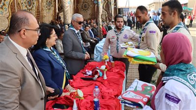 رئيس جامعة المنوفية يفتتح المهرجان الكشفى التاسع والثلاثين للجوالة