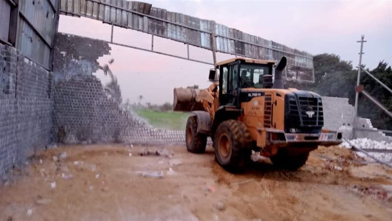 ازالة تعديات علي