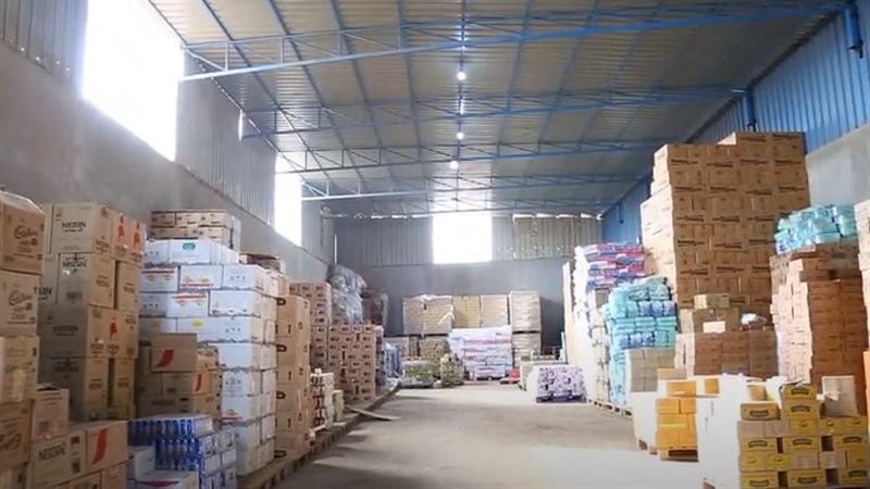 مضبوطات حملة التموين