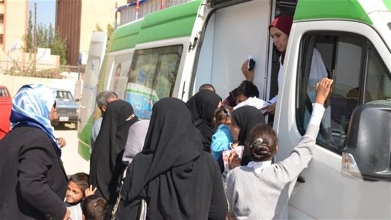 قوافل علاجية للكشف