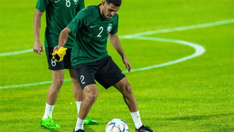 تدريبات المنتخب السعودي