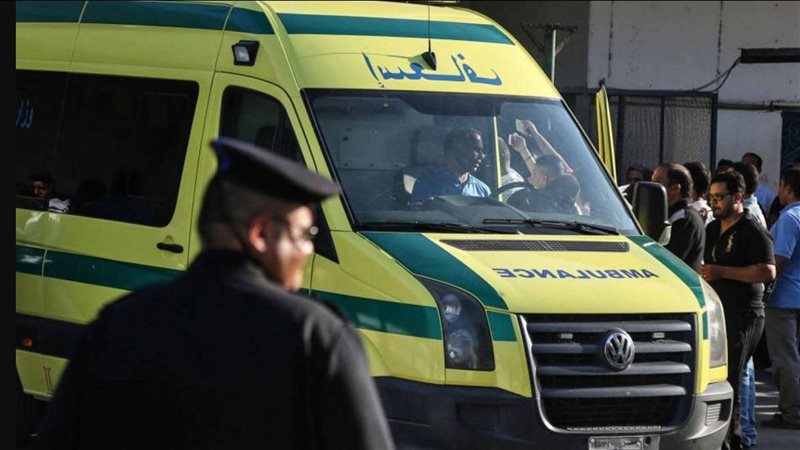 إصابة شخصين فى تصادم