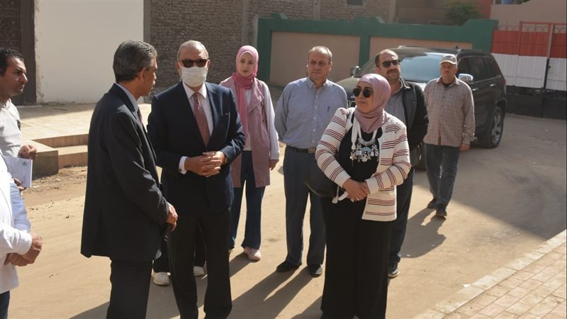 محافظ القليوبية يتفقد