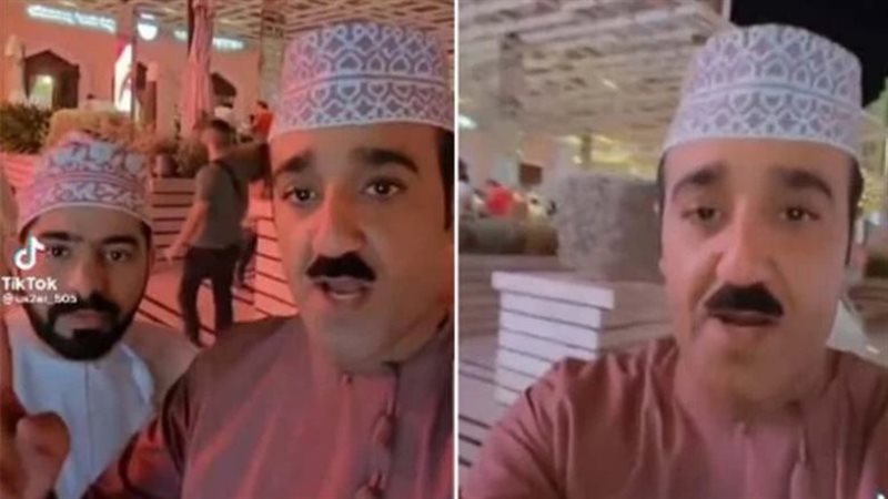 مشجع عماني يحلف بتطليق