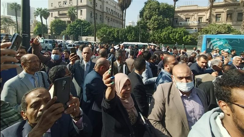 وفقة المحامين الاحتجاجية