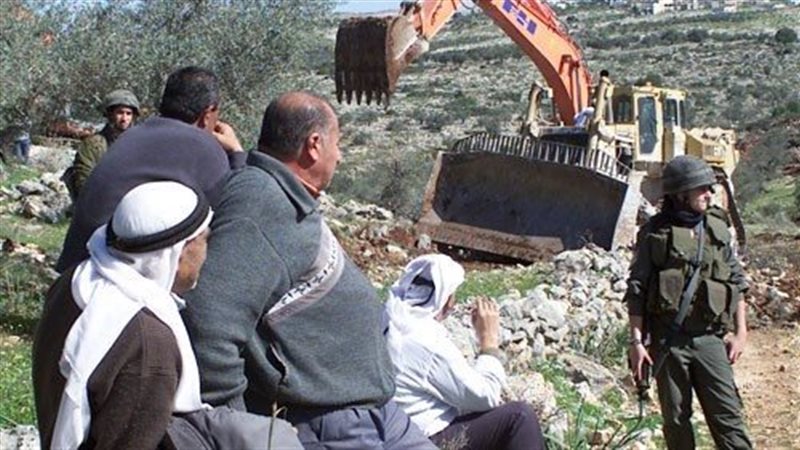 هدم ممتلكات الفلسطينيين