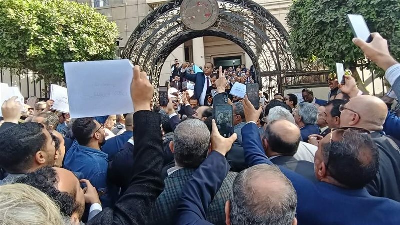 احتجاجات نقابة المحامين