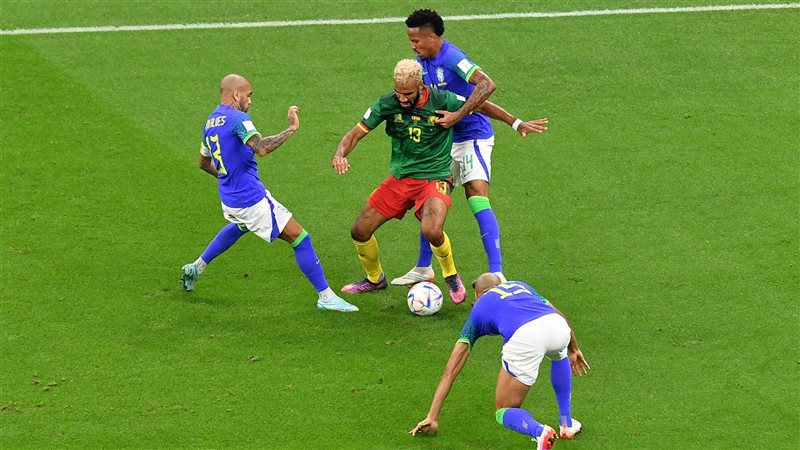 البرازيل والكاميرون