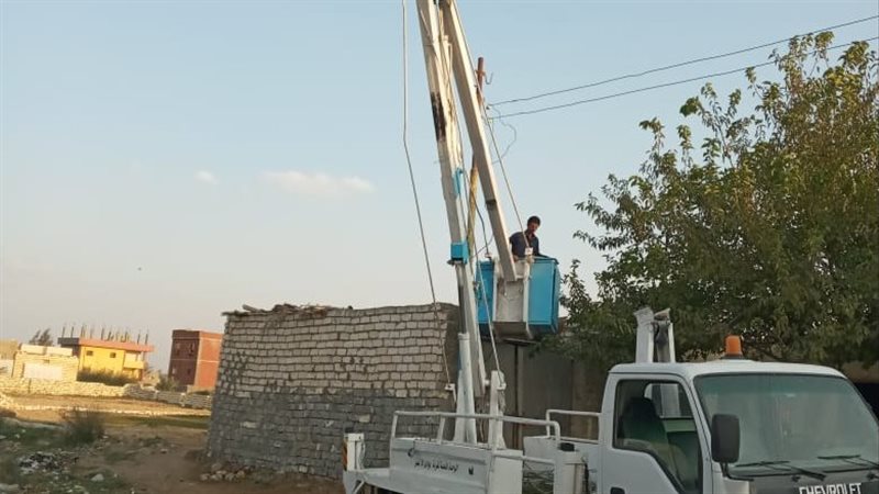 جانب من أعمال الصيانة