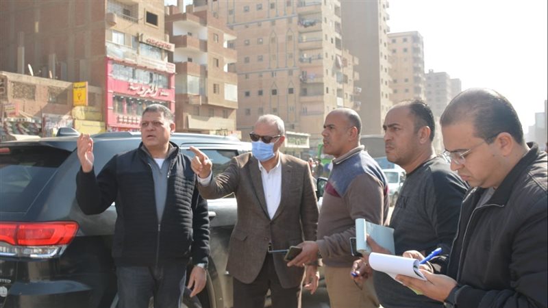 محافظ القليوبية خلال