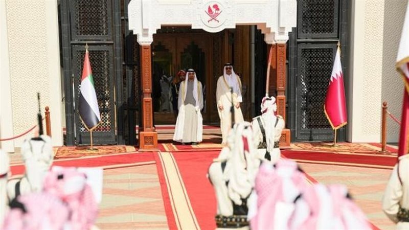 تميم وبن زايد