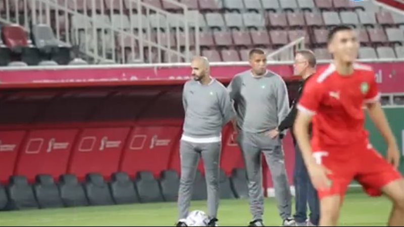 لقح يزور تدريب المغرب،فيتو
