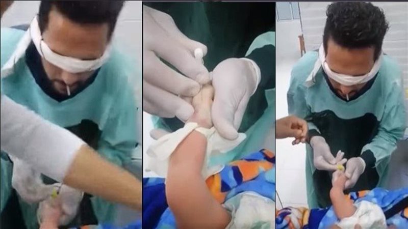 ممرض يدخل في رهان
