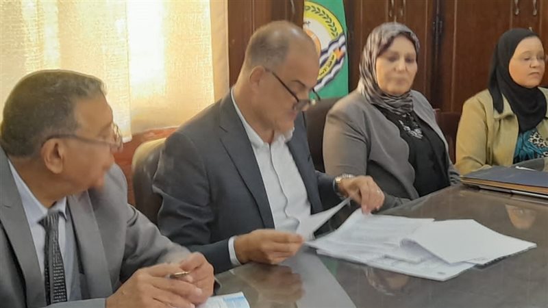 جانب من الاجتماع،