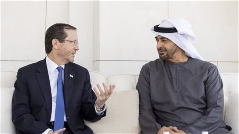 رئيس الإمارات ونظيره