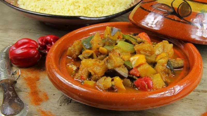 طريقة عمل طاجن الخضار