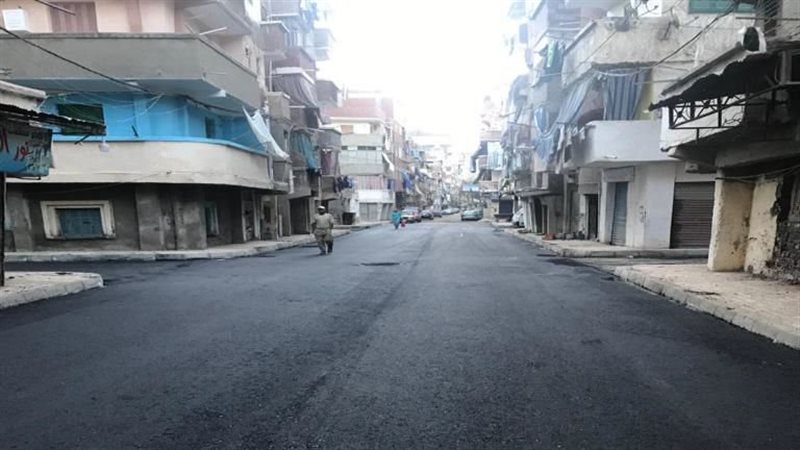 تطوير شوارع دنا بالاسكندرية،