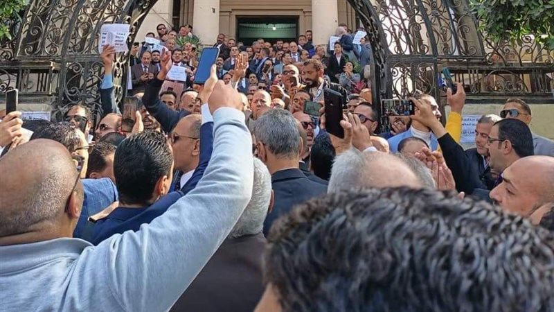 وقفات المحامين ضد