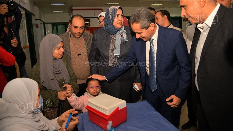 تطعيم الأطفال بالغربية،