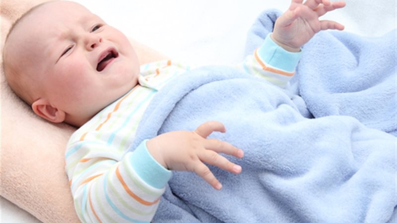 المغص عند الرضع،