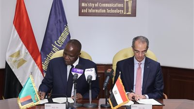 مذكرة تفاهم بين مصر وزامبيا لتعزيز التعاون في الاتصالات وتكنولوجيا المعلومات 