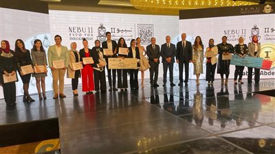 وزير التموين يشارك في احتفالية معرض نيبو للذهب.. تسليم الجوائز للفائزين في مسابقة تصميم المجوهرات