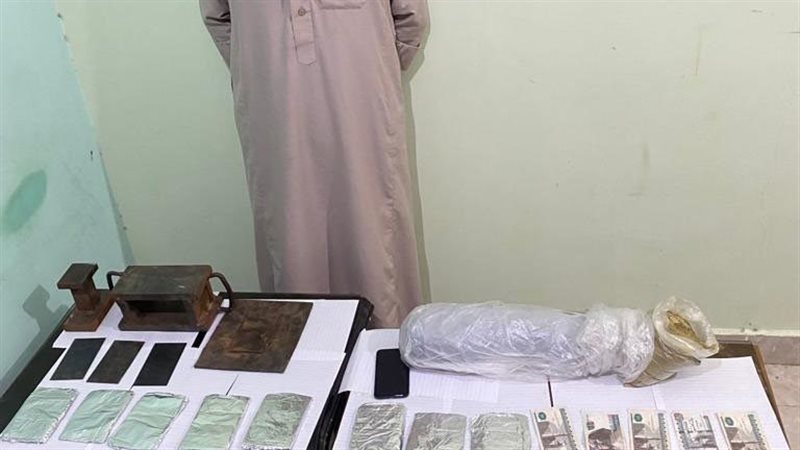 ضبط متهم لإنتاج مخدر