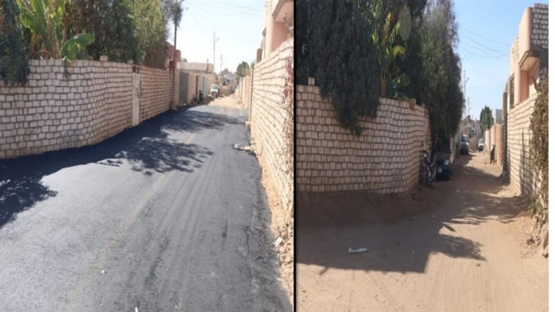 رصف الطرق بالجيزة،فيتو